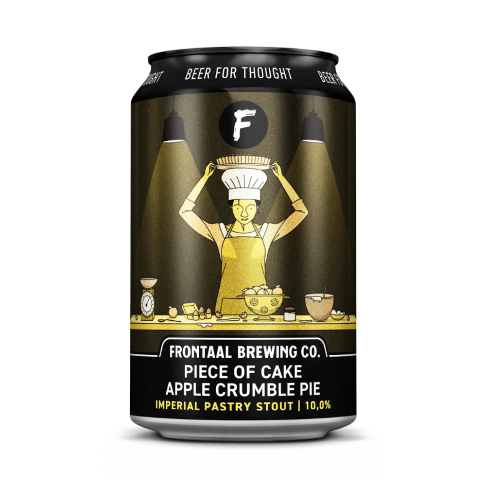 Frontaal Frontaal Piece Of Cake Apple Crumble Pie 33cl 10%