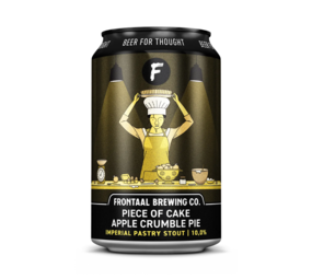 Frontaal Piece Of Cake Apple Crumble Pie 33cl Frontaal Piece Of Cake Apple Crumble Pie 33cl
