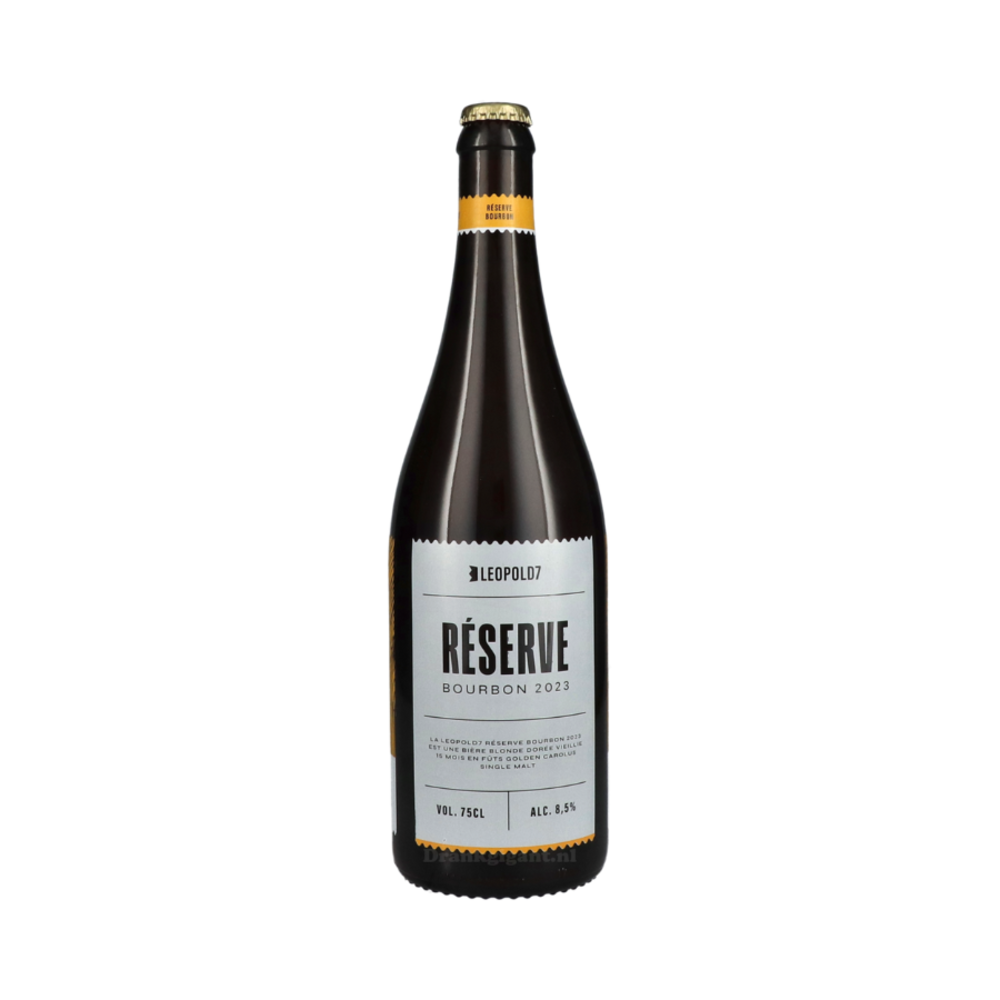 Brasserie Leopold 7 Leopold 7 Reserve Bourbon BA 75cl 9% Brasserie Leopold 7 Leopold 7 Reserve Bourbon BA 75cl 9%