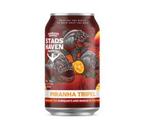 Stadshaven brouwerij Piranha Tripel 33cl Stadshaven brouwerij Piranha Tripel 33cl