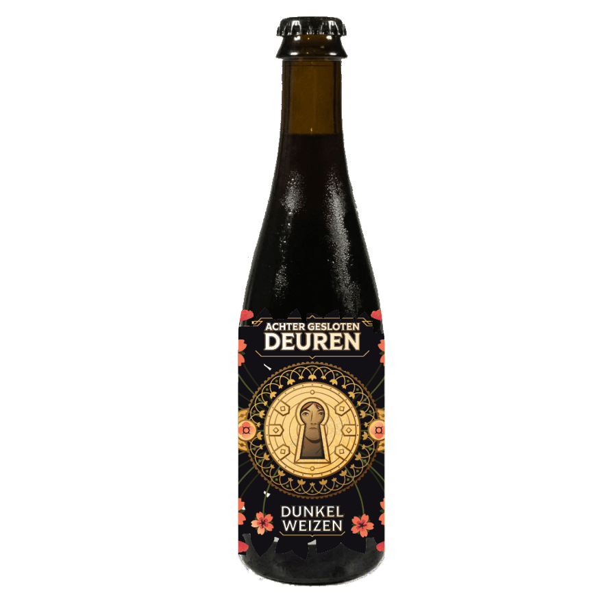 Rabauw Achter Gesloten Deuren Dunkelweizen 37,5cl