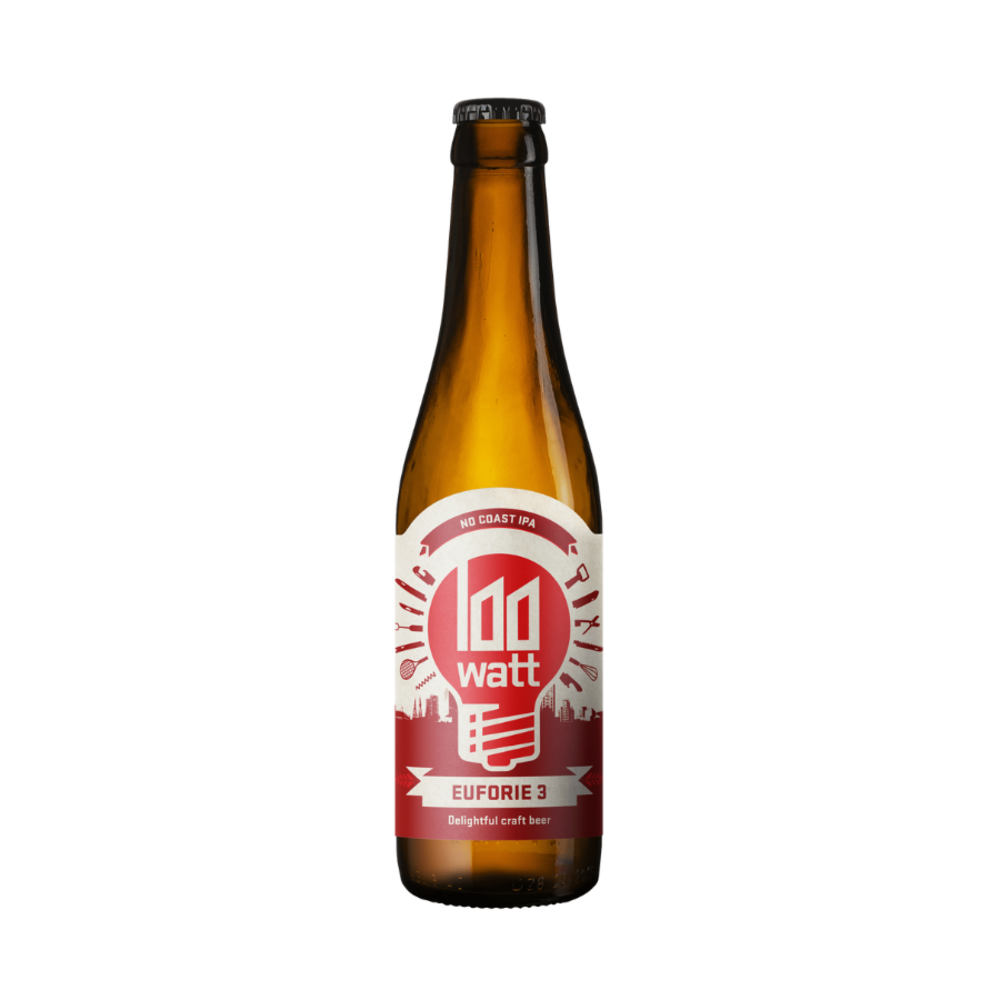 Stadsbrouwerij Eindhoven 100 watt 100 Watt Euforie 3 33cl 6,3%