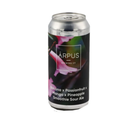 Arpus Banana X Passionfruit X Mango X Pineapple Smoothie Sour Ale 44cl Arpus Banana X Passionfruit X Mango X Pineapple Smoothie Sour Ale 44cl