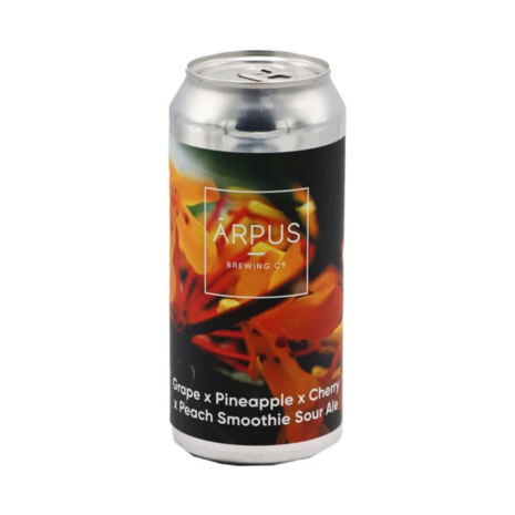 Arpus Arpus Grape X Pineapple X Cherry X Peach Smoothie Sour Ale 44cl 4,5% Arpus Arpus Grape X Pineapple X Cherry X Peach Smoothie Sour Ale 44cl 4,5%