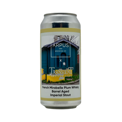 Arpus Arpus / Transient Atrisan Ales Franch Mirabelle Plum Whiskey BA Imperial Stout 44cl 13% Arpus Arpus / Transient Atrisan Ales Franch Mirabelle Plum Whiskey BA Imperial Stout 44cl 13%