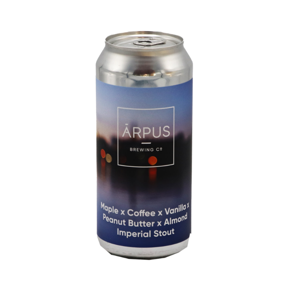 Arpus Arpus Maple x Coffee x Vanilla x Peanutbutter x Almond Imperial Stout 44cl Arpus Arpus Maple x Coffee x Vanilla x Peanutbutter x Almond Imperial Stout 44cl