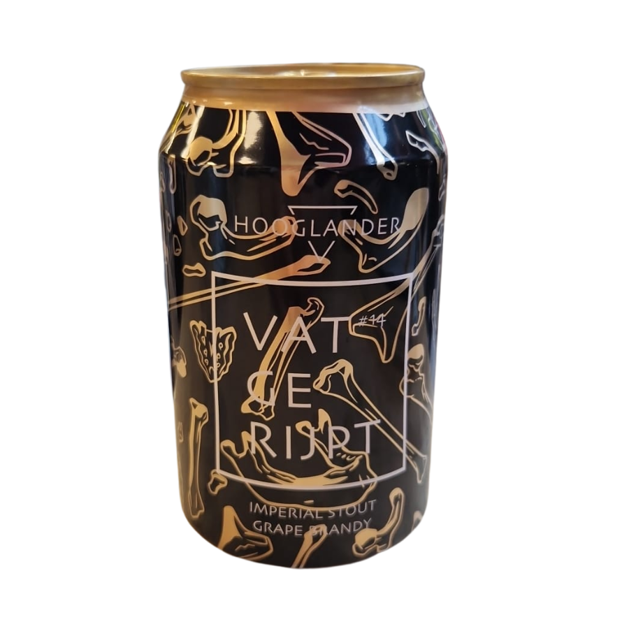 Hooglander #14 Vatgerijpt Imperial Stout BA Grape Brandy 33cl
