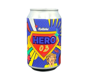 Stadsbrouwerij van Kollenburg Hero 0,3% 33cl Stadsbrouwerij van Kollenburg Hero 0,3% 33cl