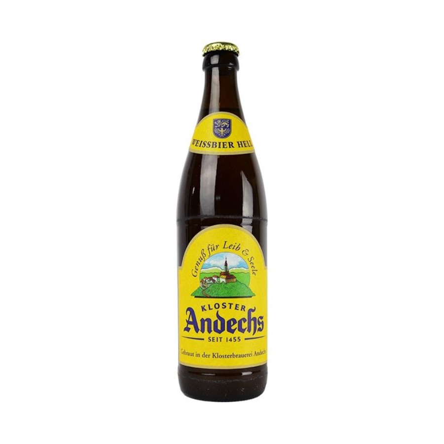 Andechs Klosterbrauerei Weissbier Hell 50cl