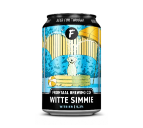 Frontaal Witte Simmie 33cl