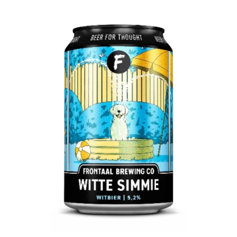 Frontaal Frontaal Witte Simmie 33cl 5,2% Frontaal Frontaal Witte Simmie 33cl 5,2%