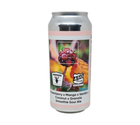 Arpus Boysenberry x Mango x Vanilla x Coconut x Granola Smoothie Sour Ale 44cl Arpus Boysenberry x Mango x Vanilla x Coconut x Granola Smoothie Sour Ale 44cl