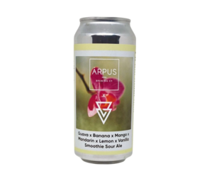 Arpus Guava x Banana x Mango x Mandarin x Lemon x Vanilla Smoothie Sour Ale 44cl Arpus Guava x Banana x Mango x Mandarin x Lemon x Vanilla Smoothie Sour Ale 44cl