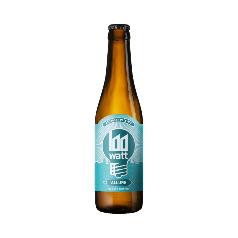 Stadsbrouwerij Eindhoven 100 watt 100 Watt Allure 33cl 7%