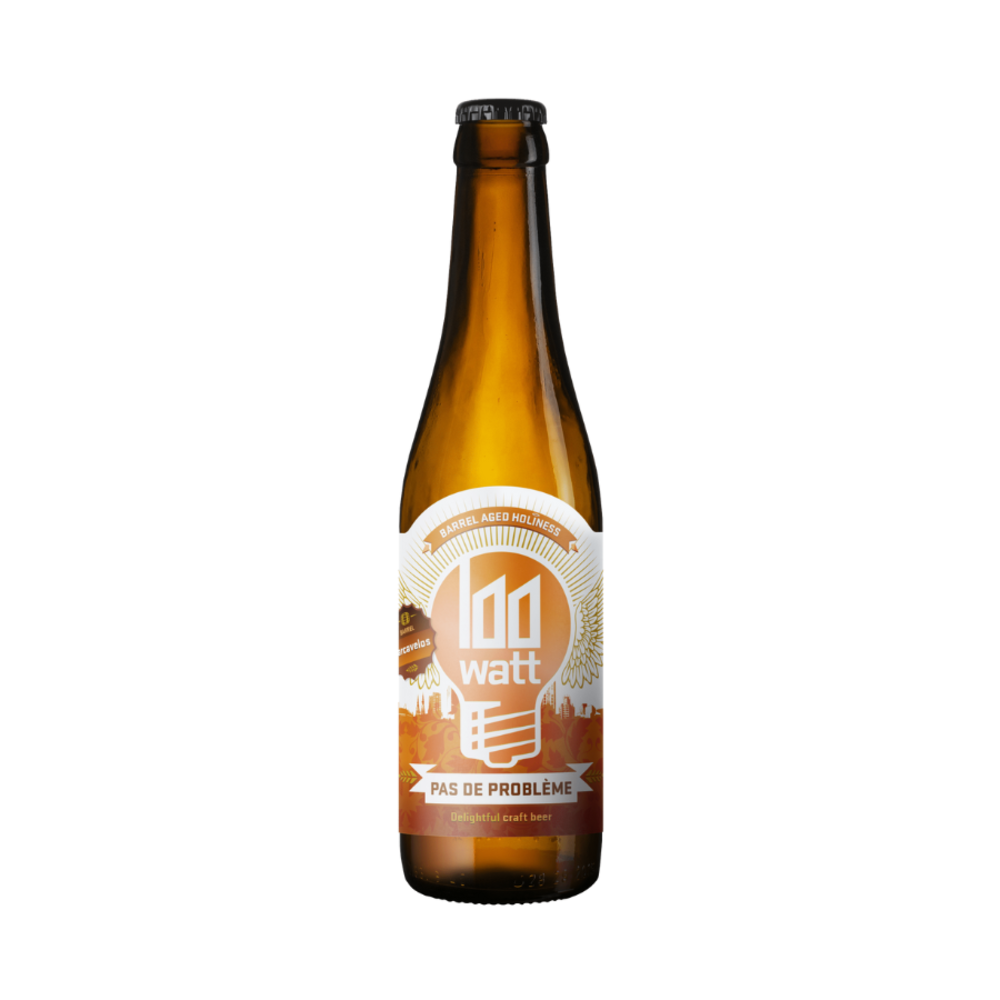 Stadsbrouwerij Eindhoven 100 watt 100 Watt Pas de Problème VSOP BA 33cl 9,2%