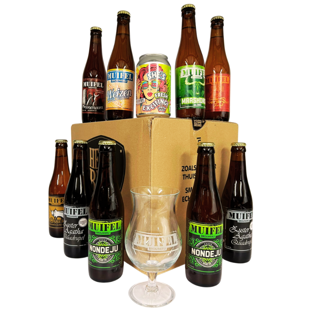 Muifel Muifel Bierpakket met Brabants lekkerste bier 2025 Muifel Muifel Bierpakket met Brabants lekkerste bier 2025