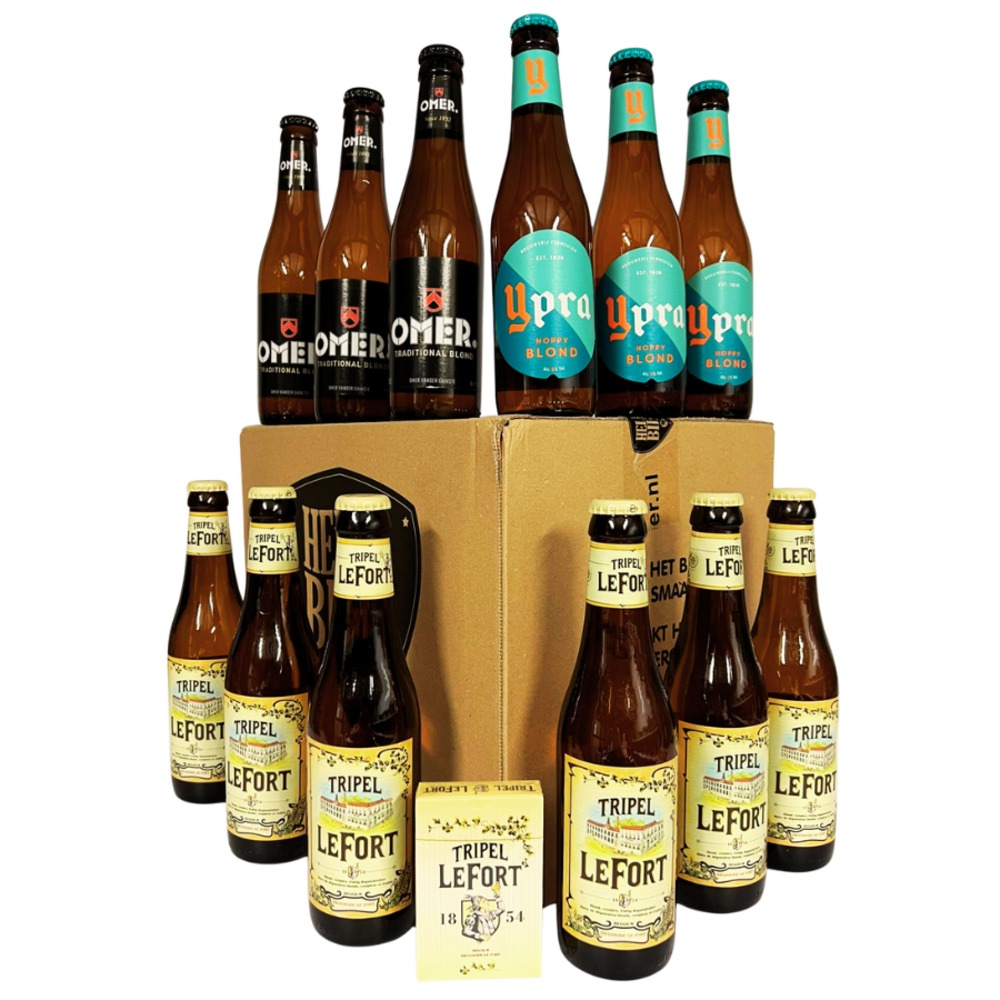 Omer vander Ghinste Bierpakket Omer, Ypra en Lefort Omer vander Ghinste Bierpakket Omer, Ypra en Lefort