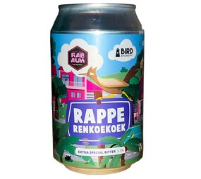 Rabauw Rabauw x Bird - Rappe Renkoekoek 33CL Rabauw Rabauw x Bird - Rappe Renkoekoek 33CL