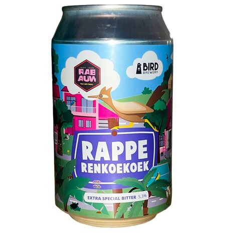 Rabauw Rabauw x Bird - Rappe Renkoekoek 33CL Rabauw Rabauw x Bird - Rappe Renkoekoek 33CL