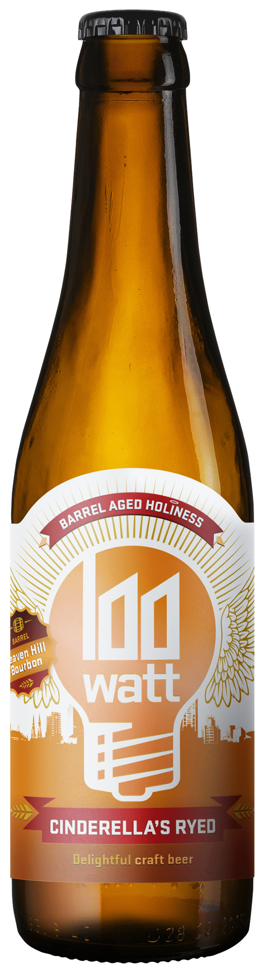 Stadsbrouwerij Eindhoven 100 watt 100 Watt - Cinderella'S Ryed Ba Heaven Hill 33Cl