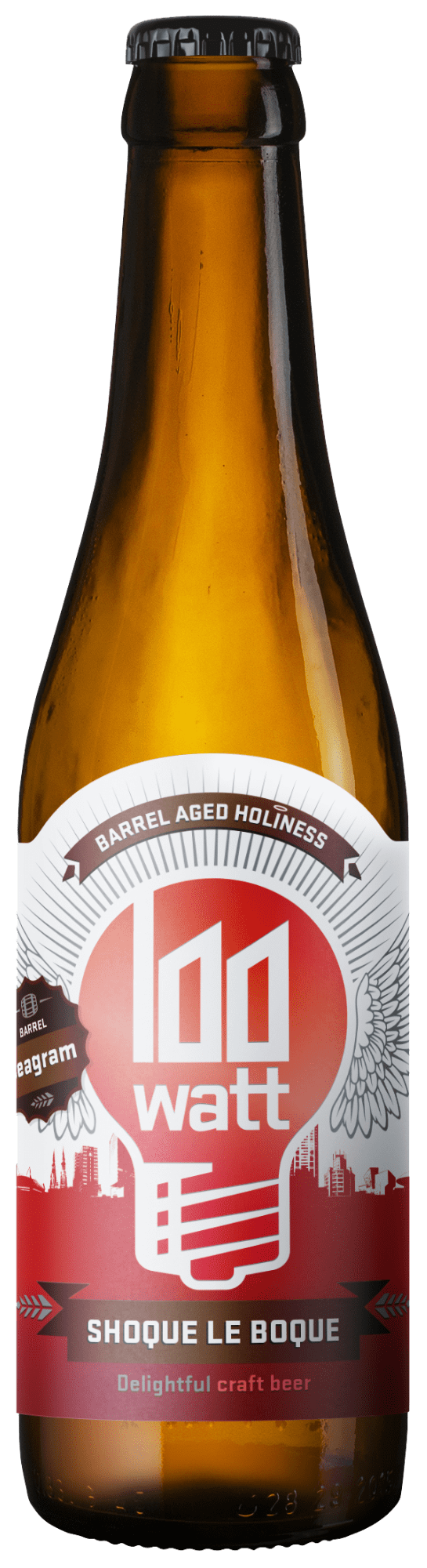 Stadsbrouwerij Eindhoven 100 watt 100 Watt - Shoque Le Boque Ba Seagram 33Cl