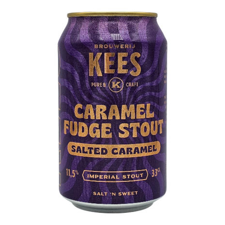 Kees Kees - Caramel Fudge Stout Salted Caramel 33Cl Kees Kees - Caramel Fudge Stout Salted Caramel 33Cl