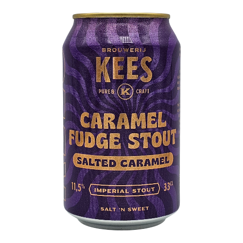 Kees Kees - Caramel Fudge Stout Salted Caramel 33Cl