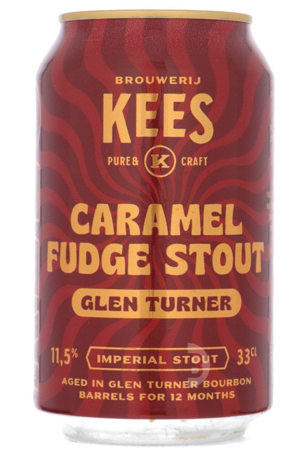 Kees Kees - Caramel Fudge Stout Glen Turner 33Cl