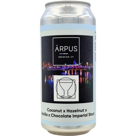 Arpus Arpus / Commonwealth  Brewing Co. - Coconut X  Hazelnut X Vanilla X  Chocolate Imperial Stout 44Cl