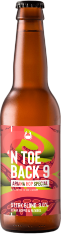 Scheldebrouwerij Scheldebrouwerij - 'N Toeback  #09 Ariana Hop 33Cl