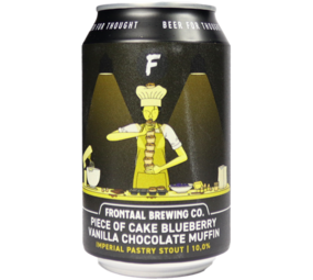 Frontaal Frontaal - Piece Of Cake: Blueberry Vanilla Chocolate Muffin 33Cl Frontaal Frontaal - Piece Of Cake: Blueberry Vanilla Chocolate Muffin 33Cl