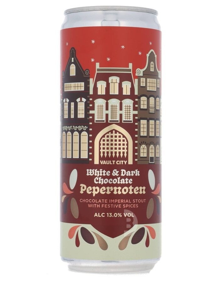 Vault City Brewing Vault City Brewing White & Dark Chocolat Pepernoten 44Cl