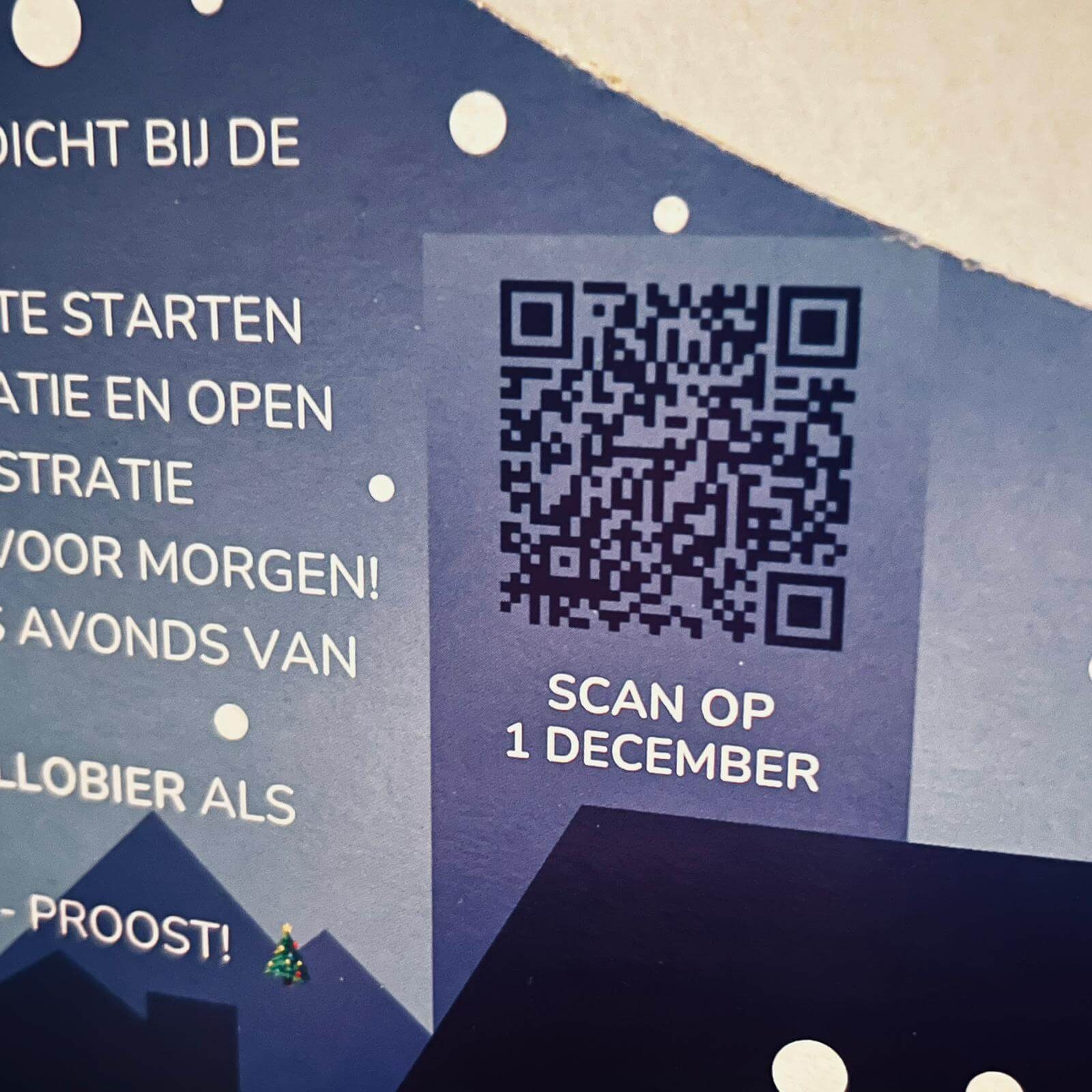 QR start adventskalender