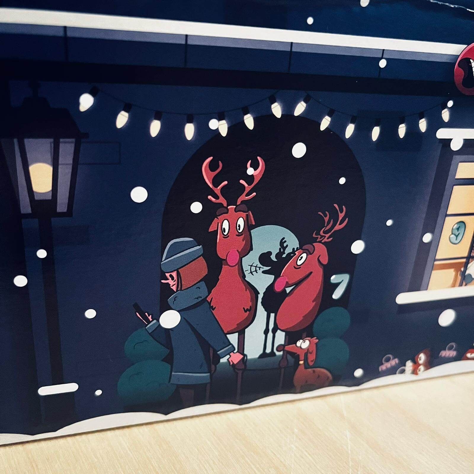 Adventskalender rendier