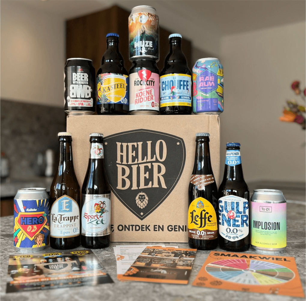 Hellobier Hellobier Club - Alcoholvrij | Bier Abonnement | 8 of 12 Bieren Hellobier Hellobier Club - Alcoholvrij | Bier Abonnement | 8 of 12 Bieren