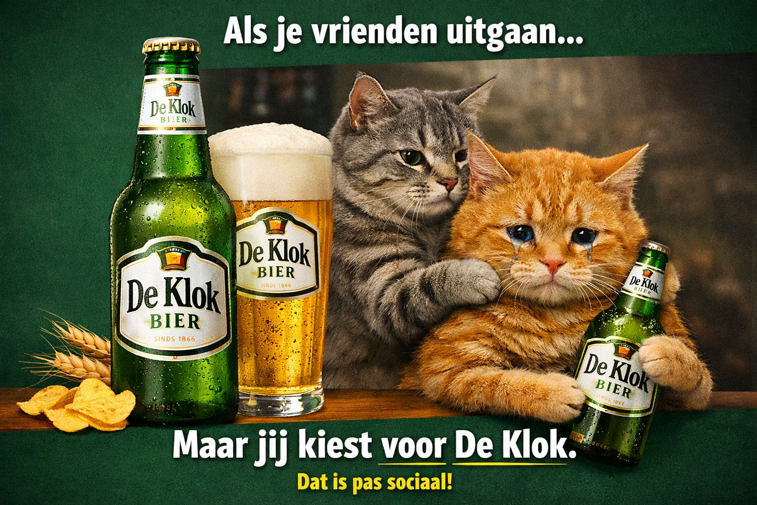 Waarom Klok bier het meest besproken bier van Nederland is geworden (en de memes maken het af)