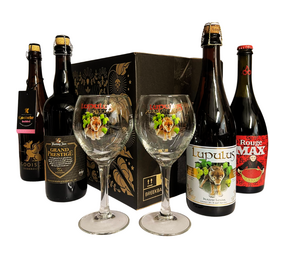 Hellobier Valentijn bierpakket 75cl + 2 glazen