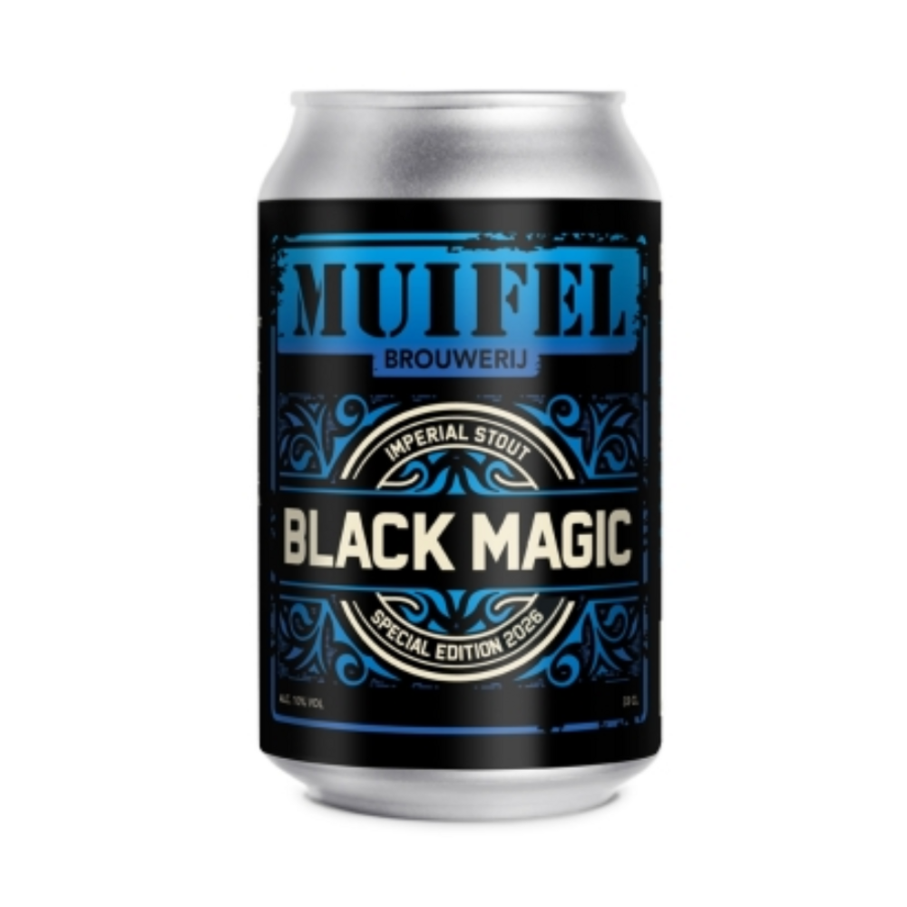 Muifel Muifel Black Magic 2026 33cl 10% Muifel Muifel Black Magic 2026 33cl 10%
