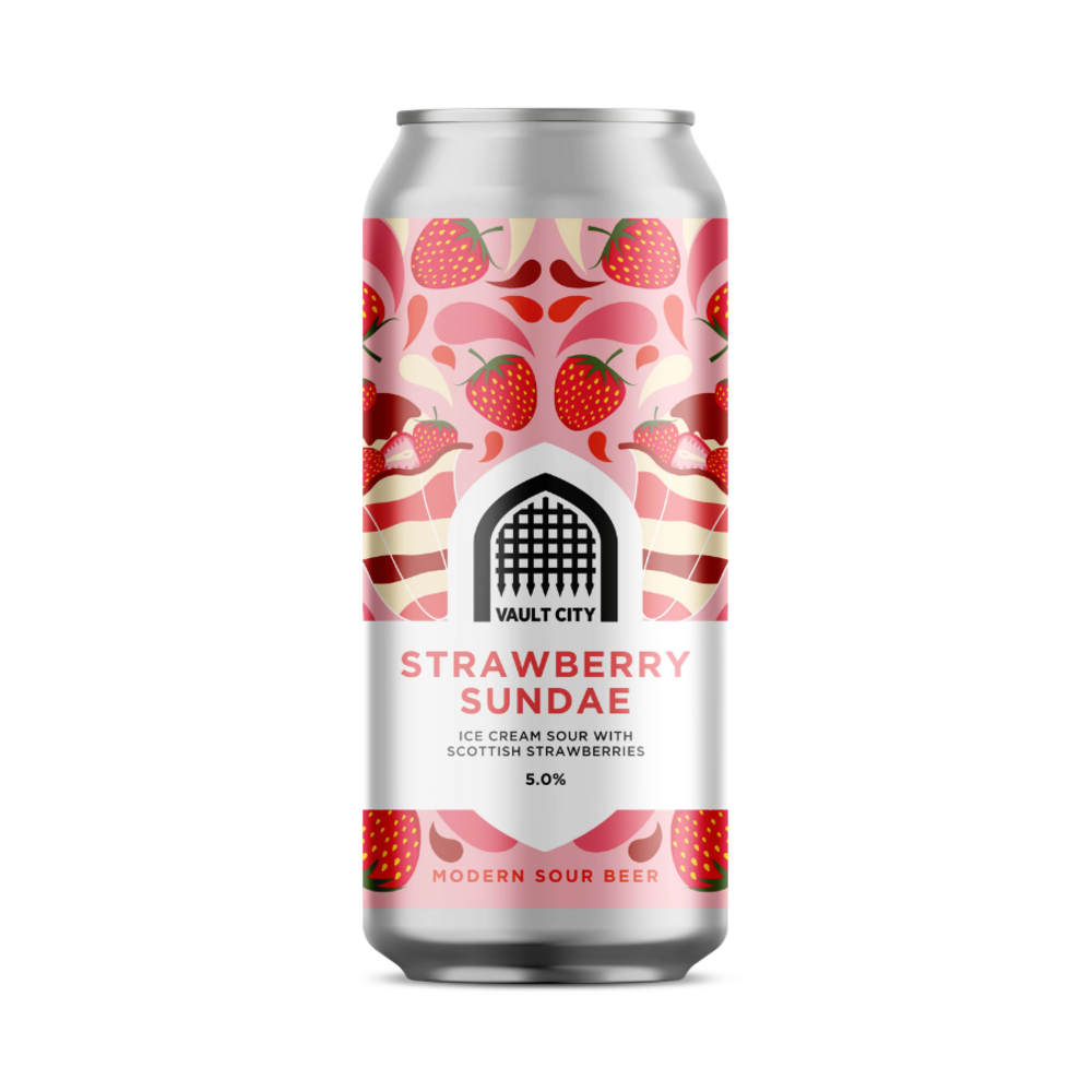 Vault City Brewing Vault City Strawberry Sundae 33cl 5%