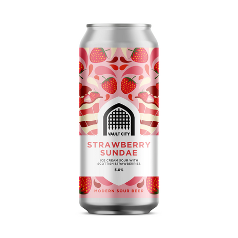 Vault City Brewing Vault City Strawberry Sundae 33cl 5%