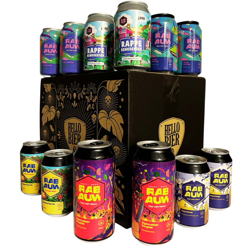 Rabauw Rabauw Bierpakket inclusief voucher rondleiding brouwerij Rabauw