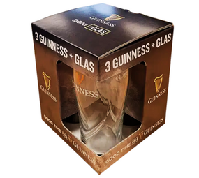 Guinness Guinness Stout Proefpakket 3x 50cl + glas