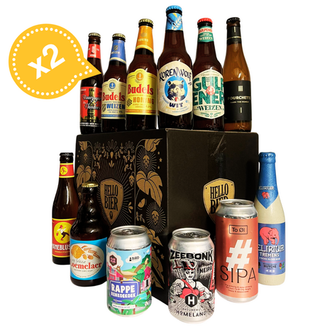 Hellobier Lente bierpakket 24 bieren met een Hellobier koeltas