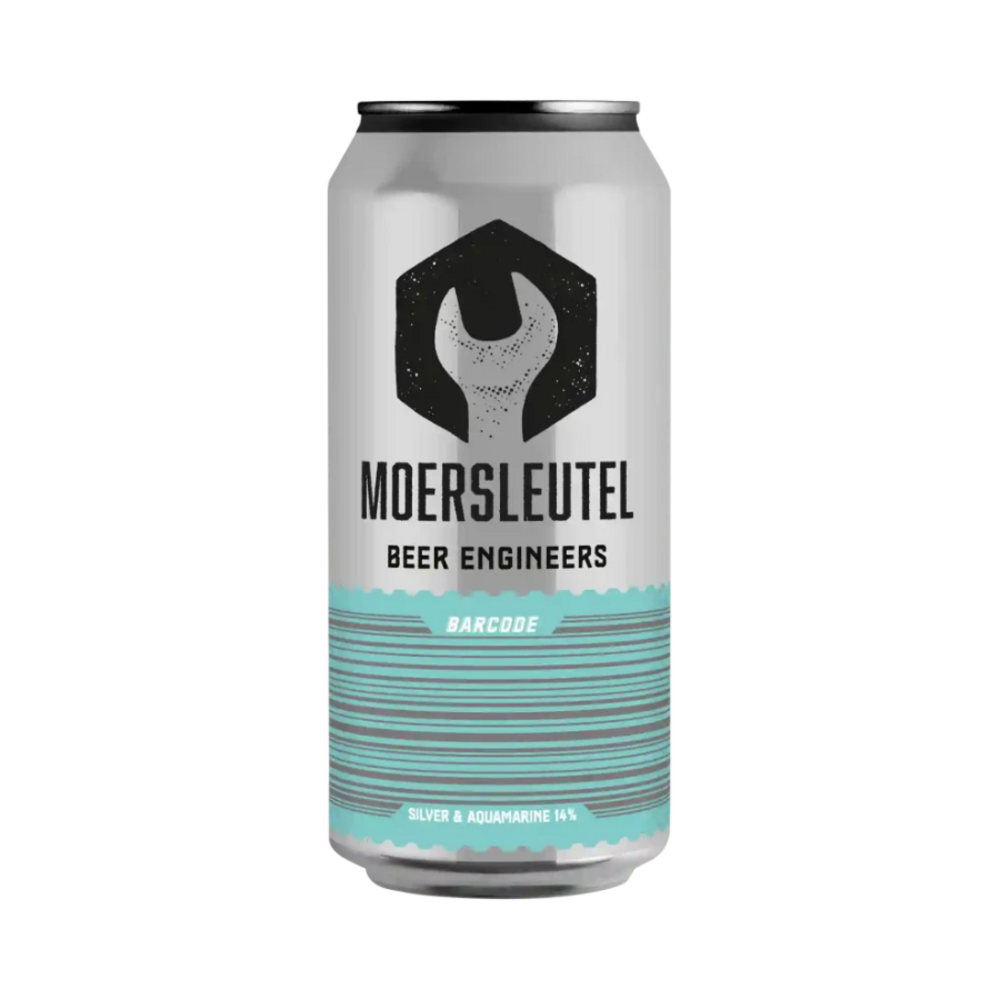 Moersleutel Moersleutel Barcode Silver & Aquamarine BA 44cl 14%