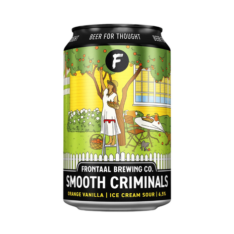 Frontaal Frontaal Smooth Criminals: Vanilla Orange 33cl 6,5%