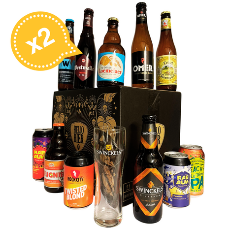 Hellobier Zomer bierpakket 2026 22 bieren + 2 glazen Hellobier Zomer bierpakket 2026 22 bieren + 2 glazen