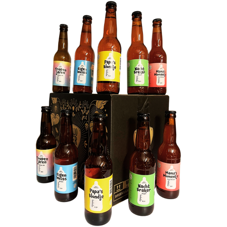 Papa's aan de fles Papa's aan de fles bierpakket 10 bieren Papa's aan de fles Papa's aan de fles bierpakket 10 bieren