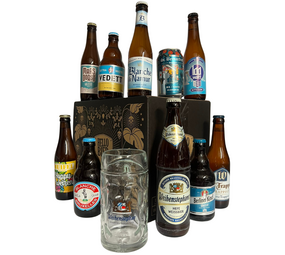 Hellobier Wit en Weizen bierpakket 10 bieren + bierglas Hellobier Wit en Weizen bierpakket 10 bieren + bierglas