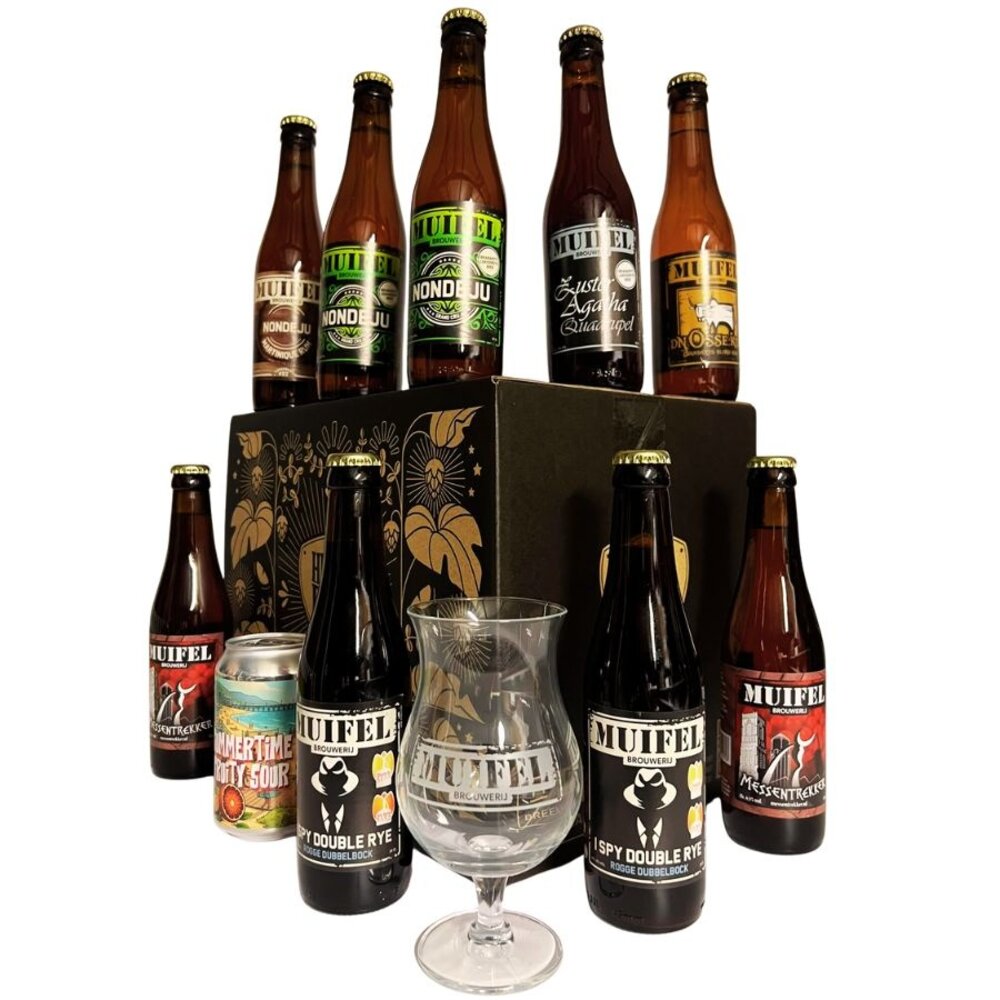 Muifel Muifel Bierpakket met Nederlands Beste bier 2026 én Brabants Lekkerste bier 2026 Muifel Muifel Bierpakket met Nederlands Beste bier 2026 én Brabants Lekkerste bier 2026