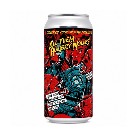 Cervejaria Escafandrista Cervejaria Escafandrista All Them Hungry Wolves 44cl 10,6% Cervejaria Escafandrista Cervejaria Escafandrista All Them Hungry Wolves 44cl 10,6%